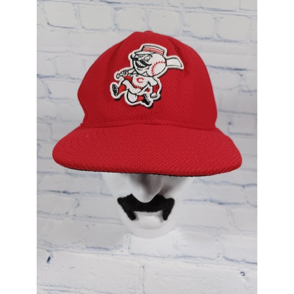 Cincinnati Reds MLB New Era "Diamond Era" 2016 59FIFTY Fitted Hat‎ Red - Picture 1 of 6